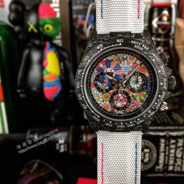 勞力士複刻手錶 Rolex迪通拿系列男表 WWF Factory新品推薦 碳纖花紋Rolex高端男士腕表  gjs2309